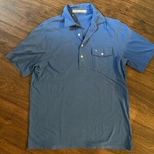 Men's Blue Criquet Polo Shirt